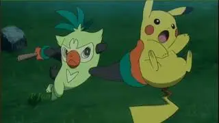 Pokemon sword and shield episode 101 || Ash and Goh train to Thwackey