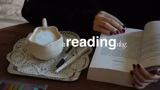 i tried reading for 24 hours ꩜ a cozy reading vlog