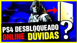 PS4 DESBLOQUEADO ONLINE DA PRA JOGAR OU N&Atilde;O?🧐