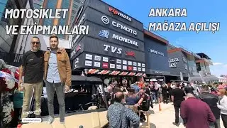 ANKARAYA @vipmotocom MAĞAZASI A&Ccedil;ILIŞINA KATILDIK - DENEME TAHTASI ERKİN YEŞİL ABİMLE TANIŞTIK