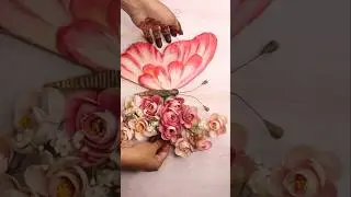 #wallhangingidea #cardboardart #cardboardcrafts #butterflycraft
