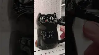 A purrrfect $5 Halloween Black cat mug @ Target 🐈&zwj;⬛🎃
