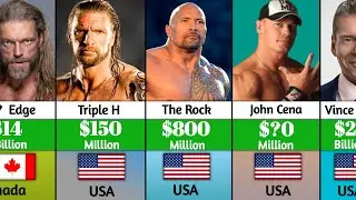 Richest WWE Wrestlers 2022 Comparison