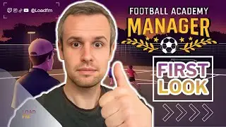 Let's Play FOOTBALL ACADEMY MANAGER | First Look