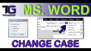 Use of Change Case in MS Word in Hindi. #changecase