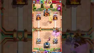 Battle Against level 16 Hero Deck #clashroyale #pyrotechnica #1ksubscribers #games #clashhacks