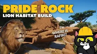 Pride Rock Lion habitat build - All species zoo