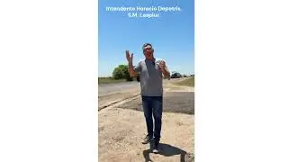 Intendente Horacio Depetris de S.M. Laspiur