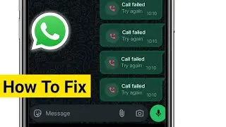 WhatsApp Не удалось вызвать. Попробуйте еще раз. Проблема || Исправление. Не удалось вызвать. Поп...