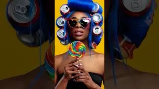 High-Fashion Soda Can Glam Photoshoot | Collab with Bellus Academy