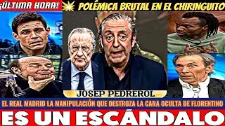 🚨¡EXCLUSIVA! EL CHIRINGUITO DESCUBRE FRAUDE MISERABLE DE FLORENTINO CON REAL MADRID Y BARCELONA HOY