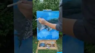 Making An Upside down Painting&hellip; (#drawing )