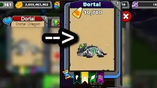 I GOT THE *NEW* DORTAL DRAGON IN DRAGONVALE!