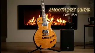 Smooth Jazz Guitar Music 🎸 Late Night Cafe Vibes for Relaxing, Studying & Working
