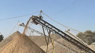 Satisfactory stone crusher plant setup & crusher machine operator working #youtube #usaviews #engine