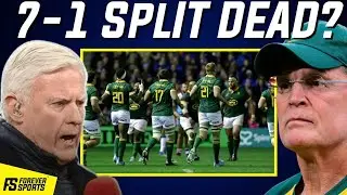 Rassie Erasmus RESPONDS to Matt Williams claim the 7-1 split has 'died'