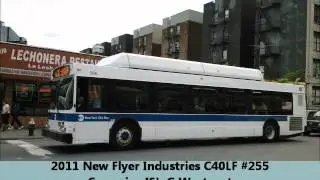 2011 New Flyer C40LF #255 [Audio]