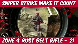 ⭐️⭐️⭐️ Sniper Strike Make it count - Rust Belt (android, iOS)