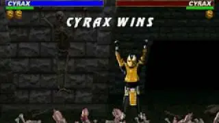 Mortal Kombat Trilogy - Brutality - Cyrax
