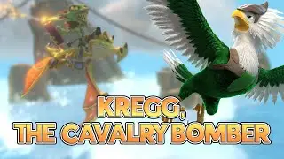 Kregg The CAVALRY BOMBER?! HUH?! Full Flying Cavalry Talent Page for Kregg! Call of Dragons!