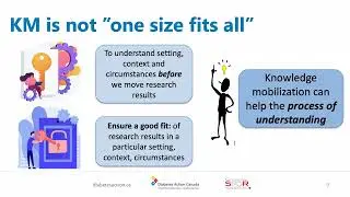 The WHERE of Knowledge Mobilization