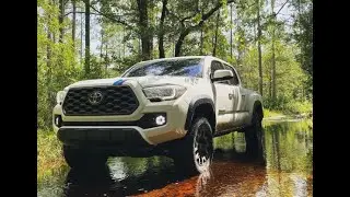 Toyota Tacoma Off Road in Jennings Forest July 2021