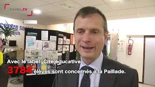 La Paillade : premi&egrave;re visite du quartier pour Jacques Witkowski, le nouveau pr&eacute;fet de l'H&eacute;rault