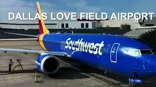 [4K] Dallas Love Field (DAL) Airport Walking Tour