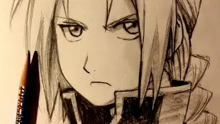 ASMR | Pencil Drawing 58 | Edward (Request)