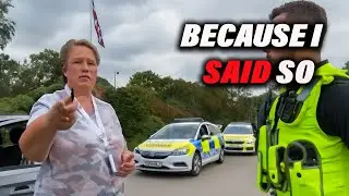 UK Police BACKFIRES Attempt to Intimidate Genius Auditor in Public