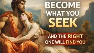 Become What You Seek | A Stoic Lesson on Love & Self-Mastery  #stoicism #stoicwisdom #love