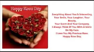 Romantic messages for Rose day 2016, Wishes, Quotes & Greetings for Rose Day in hindi and English
