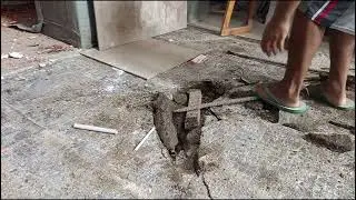 Cara cepat bongkar lantai granit