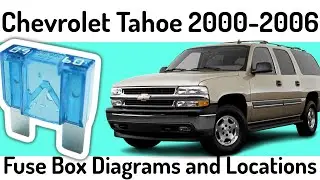 Схемы расположения предохранителей и блока предохранителей Chevrolet Tahoe (2000-2006)✅