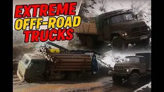 Russian Trucks vs Nature Soviet Era Beasts Conquer Ice, Mud & Rivers!