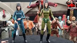Brea and Senni Tonnika (The Tonnika Sisters) | Star Wars The Vintage Collection | Haslab 008 and 009