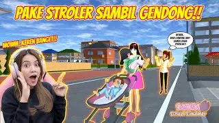 YEAYYY..BISA BAWA STROLLER SAMBIL GENDONG BAYI!! LUCU BANGET!! SAKURA SCHOOL SIMULATOR - PART 510
