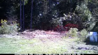 Time Lapse: Flattening Land with a Tractor