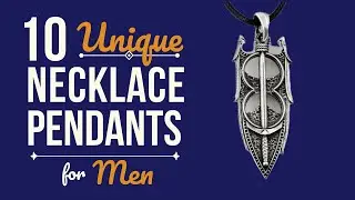 10 Unique Chain Pendants for Men from Etsy | Jewelry Necklace Collection