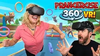 Prancercise Parody - Immersive 360° Virtual Reality Fitness Simulation