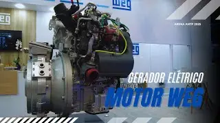 El&eacute;trico gerado por etanol - Motor HR10 Weg - Walkaround Arena ANTP 2025