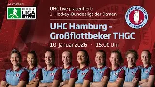UHC Live - UHC vs. GTHCG - 1. Damen Hallenhockey Bundesliga - 10.01.2026 - 15.00 h