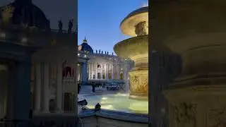 A night before the Papal Conclave ✝️ #vatican #papalconclave #europe