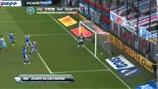 Gol de Juan Eluchans Arsenal 1 Atl&eacute;tico Rafaela