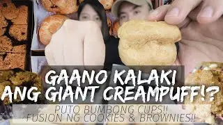 FOOD VLOG // PAMPANGA // GIANT CREAM PUFF BY GOOEY GOBBLERS