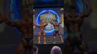 Andrew Jacked vs Joan Pradells Romania Muscle Fest, batalla de mutantes.#culturismo #open #mrolympia