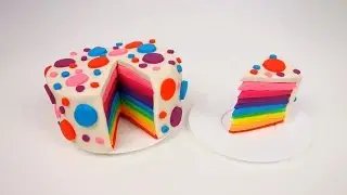 Play Doh Cake Rainbow Cake How to Make Rainbow Play Doh Cake Play Doh Food Kitchen