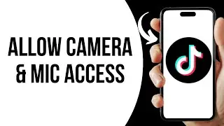 How to allow TikTok access to camera and microphone ?