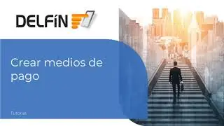 Tutorial - Crear medios de pago - Delf&iacute;n Software
