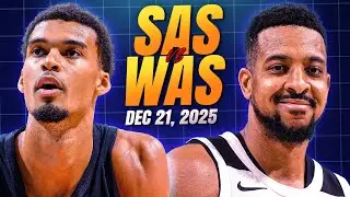 San Antonio Spurs vs Washington Wizards - FULL GAME HIGHLIGHTS | December 21, 2025 NBA Season